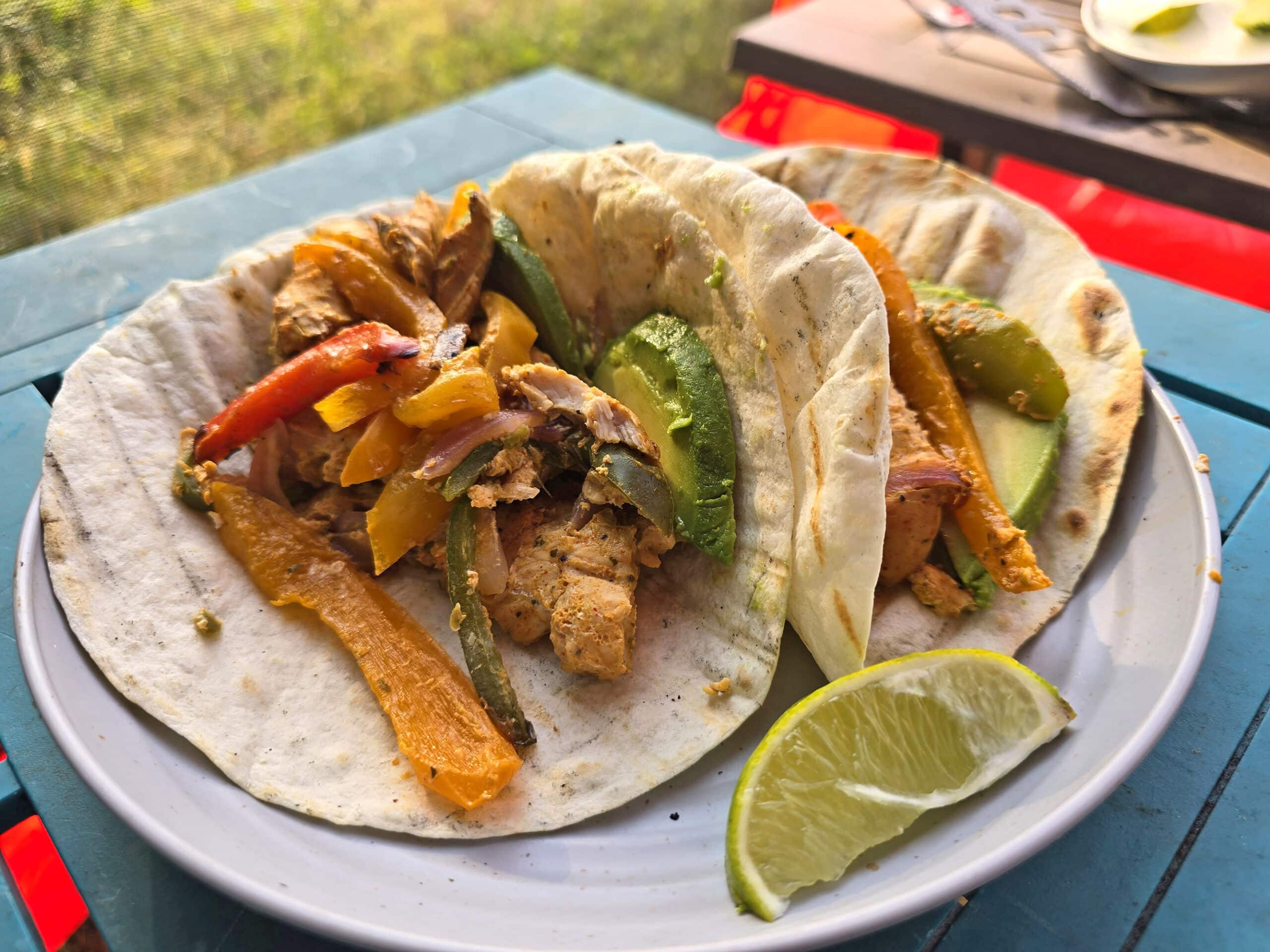 Campfire Grilled Chicken Fajitas: Easy Foil Packet Meal Idea